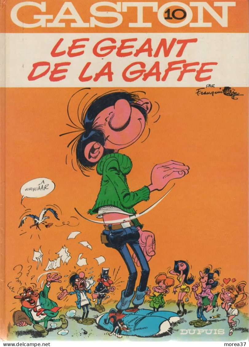 GASTON   "Le Géant De La Gaffe "   Tome 10     FRANQUIN     DUPUIS - Gaston