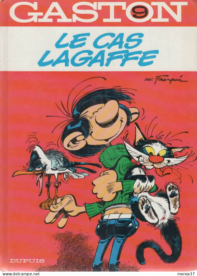 GASTON   "Le Cas Lagaffe "   Tome 9    FRANQUIN    DUPUIS - Gaston