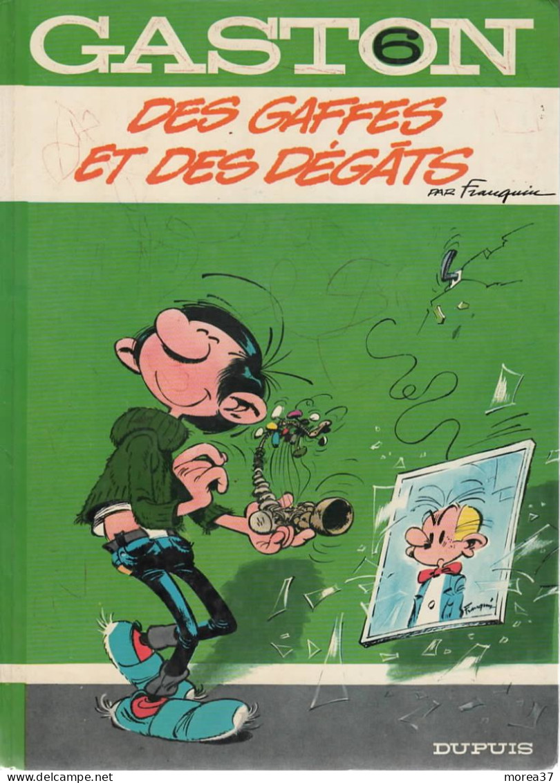 GASTON   "Des Gaffes Et Des Dégats  "   Tome 6  FRANQUIN    DUPUIS - Gaston