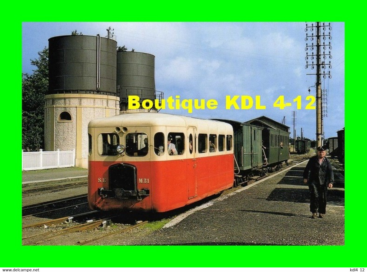 ART 126 - Train - Autorail CGL N° M 31 - NOYELLES - Somme - SE - Noyelles-sur-Mer