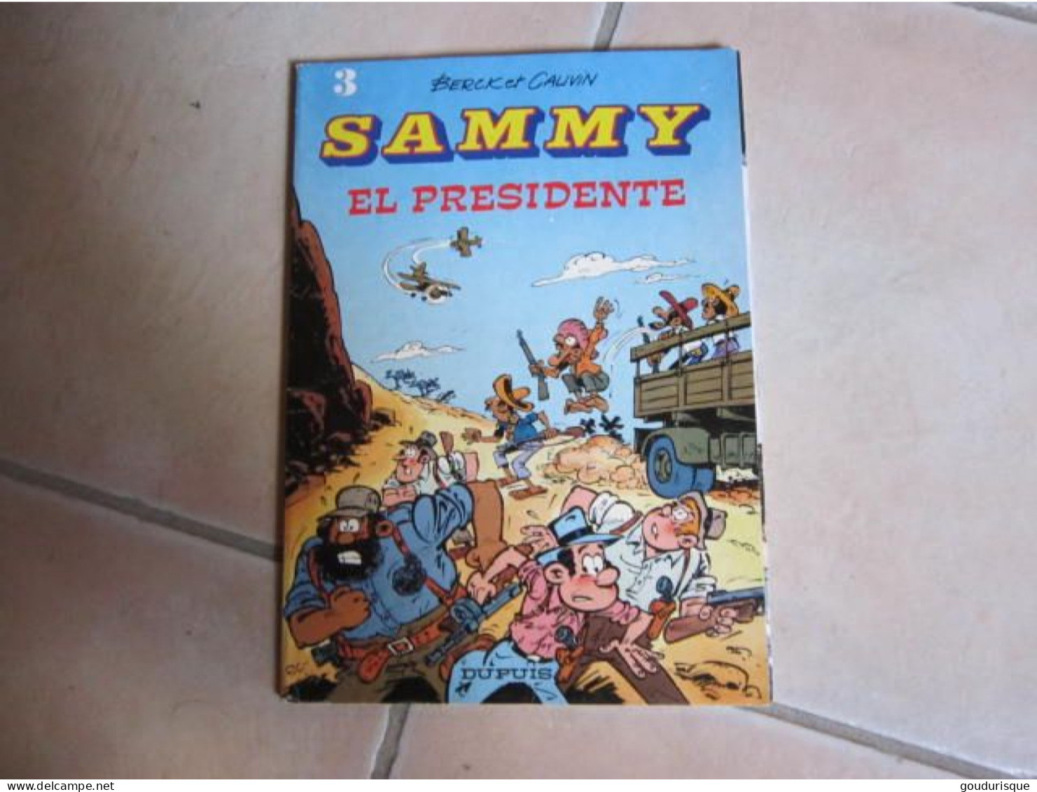 SAMMY T3 EL PRESIDENTE     ALBUM SOUPLE   BERCK  CAUVIN - Sammy