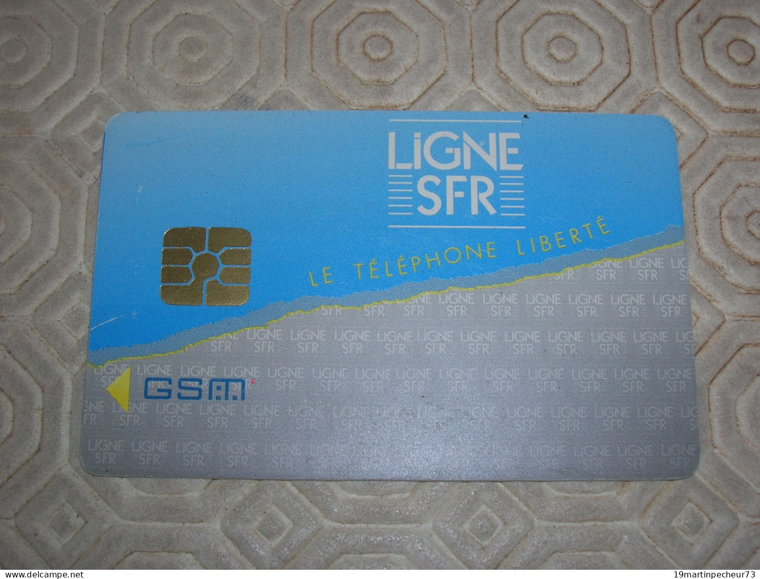 Telecarte Specimen Fausse Puce Ligne Sfr Gsm Le Téléphone Liberté - Tipo Pastel