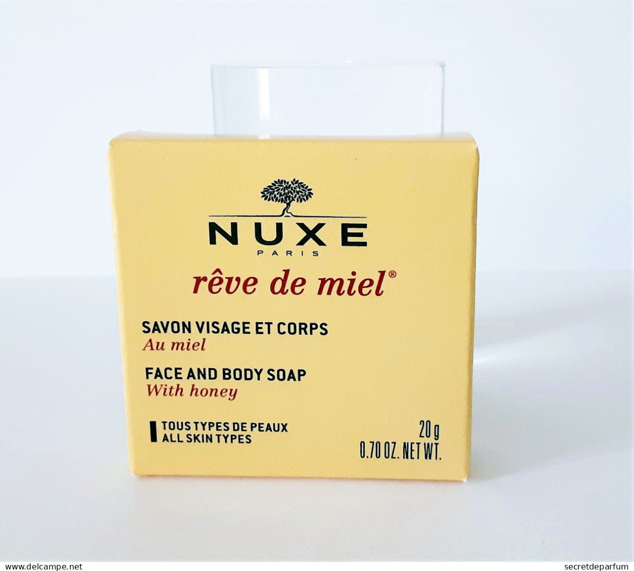 Miniatures De Parfum Savon Publicitaire SAVON REVE De MIEL De NUXE  20 GR + BOITE - Produits De Beauté