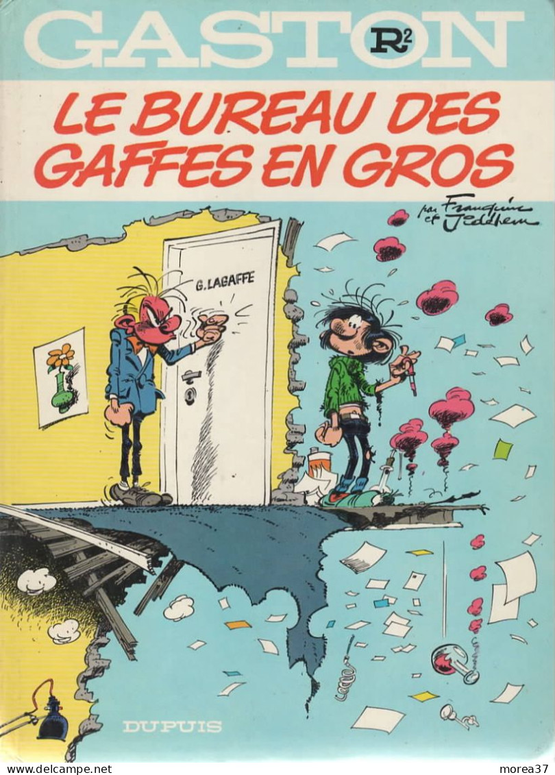 GASTON   "Le Bureau Des Gaffes En Gros "   Tome R2    FRANQUIN / JIDEHEM   DUPUIS - Gaston