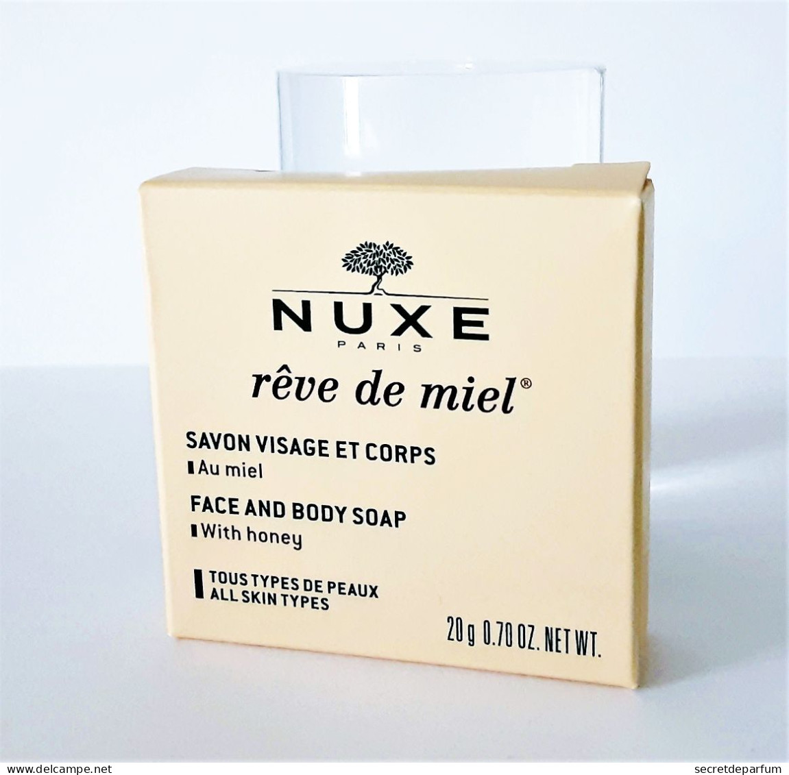 Miniatures De Parfum Savon Publicitaire SAVON REVE De MIEL De NUXE  20 GR + BOITE - Produits De Beauté