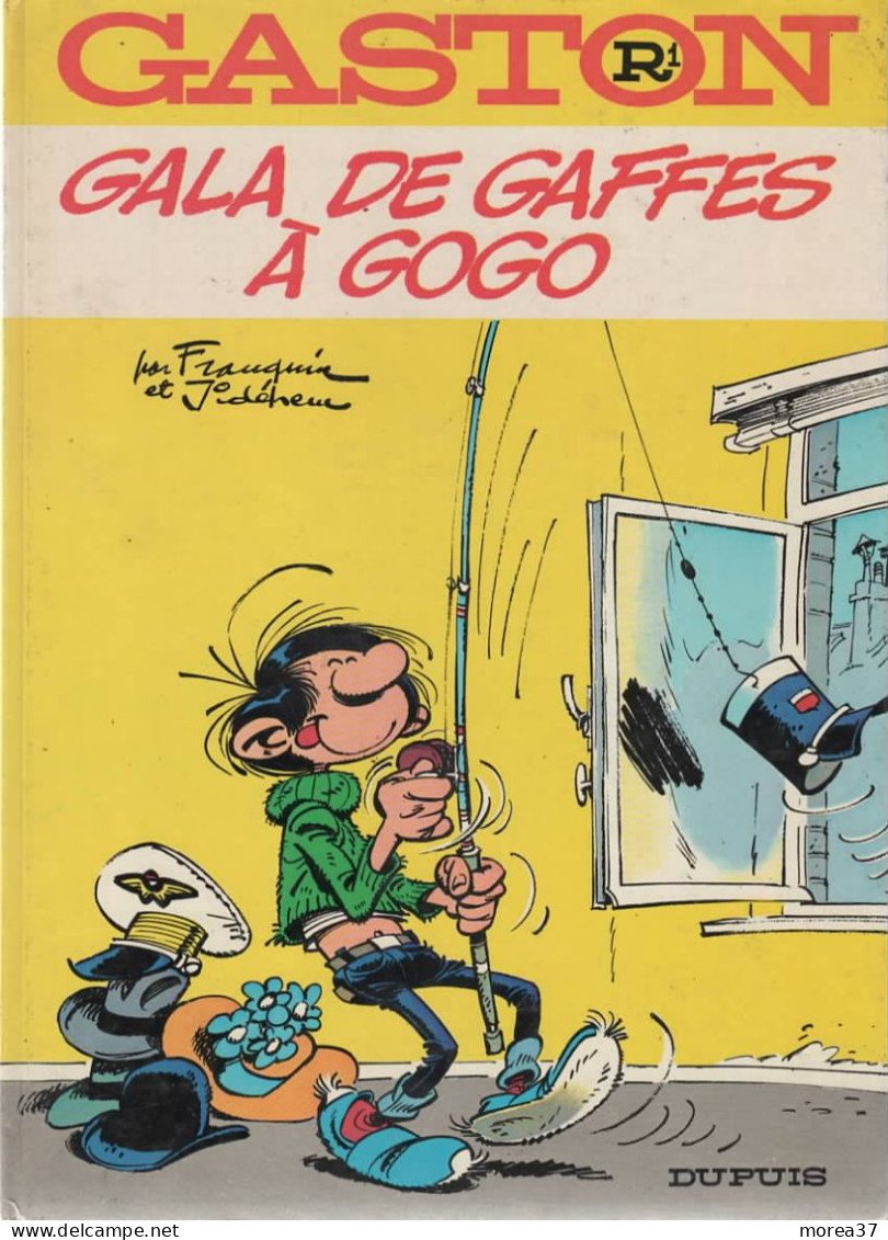 GASTON   "Gala De Gaffes à Gogo "   Tome R1  FRANQUIN / JIDEHEM   DUPUIS - Gaston