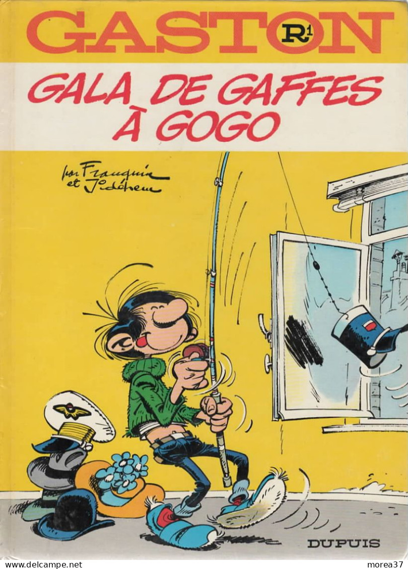 GASTON   "Gala De Gaffes à Gogo "   Tome R1  FRANQUIN / JIDEHEM   DUPUIS - Gaston