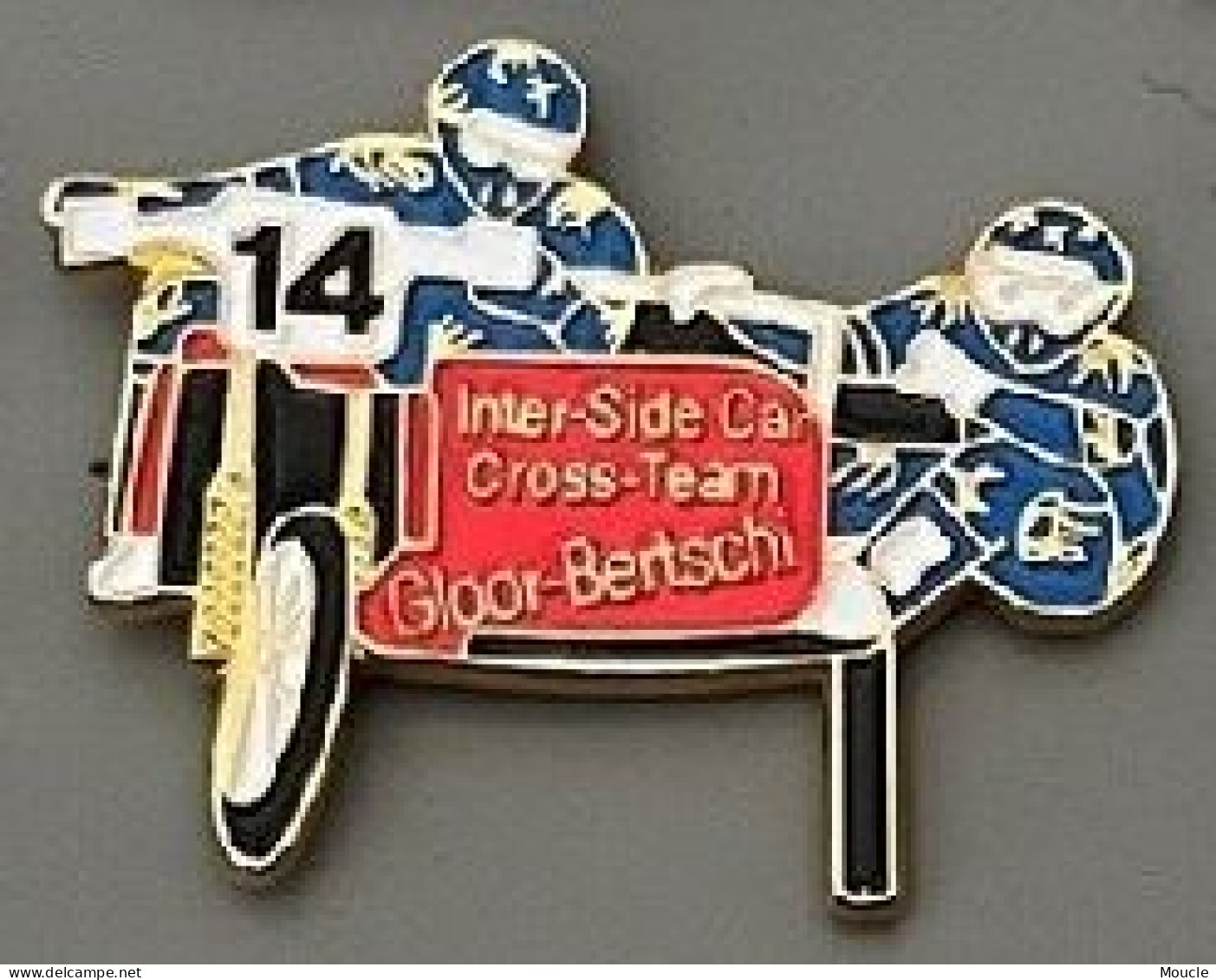 MOTO CROSS - MOTOCYCLETTE - INTER SIDE CAR CROSS TEAM - GLOOR BERTSCHI N°14 - SUISSE - SCHWEIZ - SWISS - N°466 - (32) - Motos