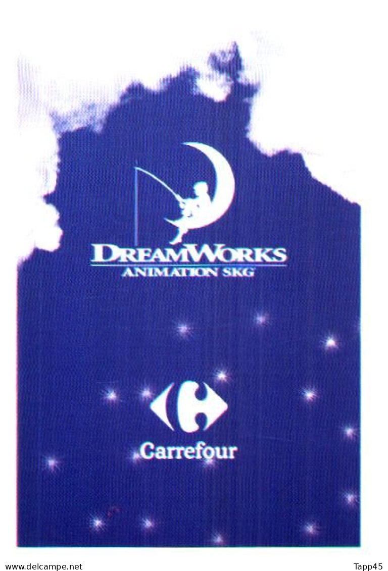 DreamWorks >Animation Skg > Carrefour > 10 cartes > Réf T v 13/2/6