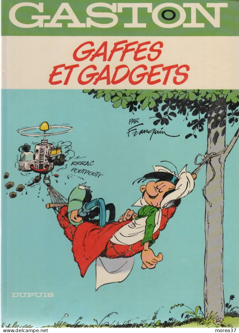 GASTON   "Gaffes Et Gadgets  "   Tome R0  FRANQUIN / JIDEHEM   DUPUIS - Gaston