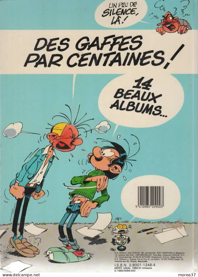 GASTON   "Gaffes Et Gadgets  "   Tome R0  FRANQUIN / JIDEHEM   DUPUIS - Gaston