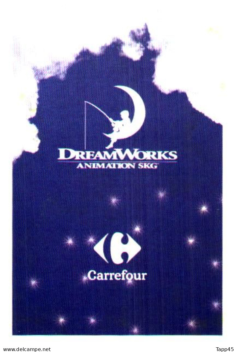 DreamWorks >Animation Skg > Carrefour > 10 Cartes > Réf T V 13/2/7 - Andere & Zonder Classificatie