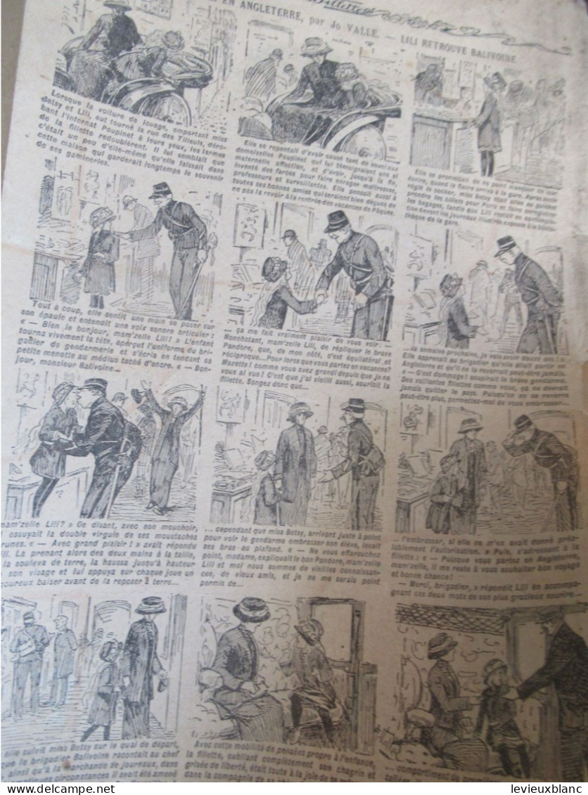 "Fillette" /Tous les Jeudis et tous les Dimanches /Publications OFFENSTADT / 16 Pages /6éme année /N°288/1914      BD182