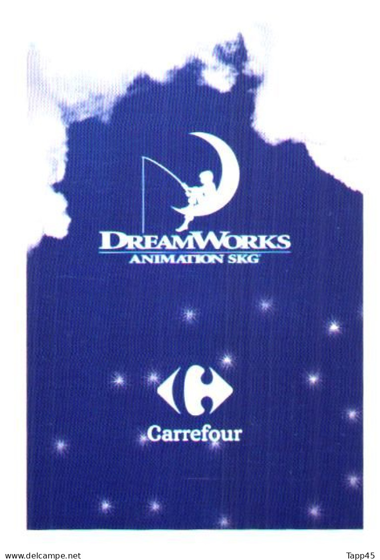 DreamWorks >Animation Skg > Carrefour > 10 cartes > Réf T v 13/2/8