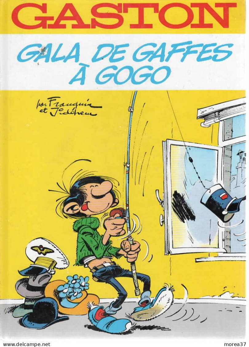 GASTON   "Gala De Gaffes à Gogo  Et  Le Bureau Des Gaffes En Gros"   Album Double  FRANQUIN / JIDEHEM   FRANCE LOISIRS - Gaston