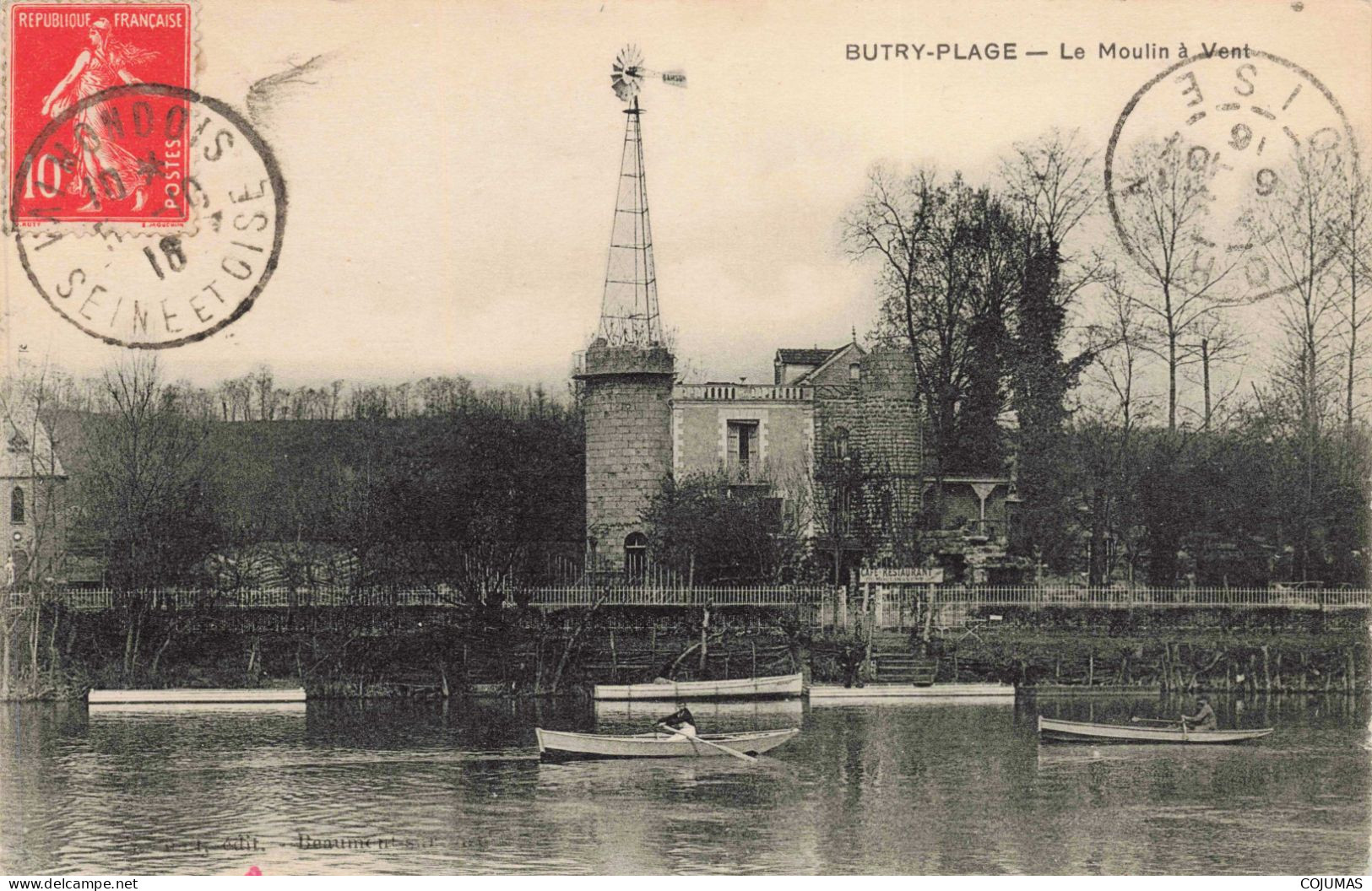 95 - BUTRY PLAGE - S17746 - Le Moulin à Vent - Butry