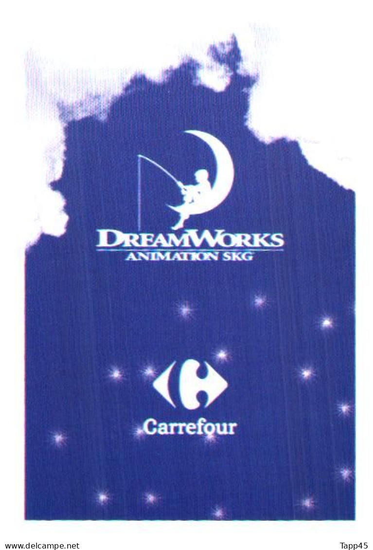 DreamWorks >Animation Skg > Carrefour > 10 cartes > Réf T v 13/2/10