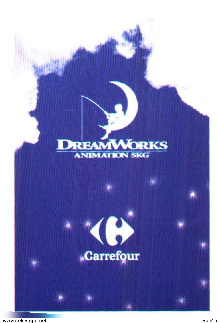 DreamWorks >Animation Skg > Carrefour > 10 cartes > Réf T v 13/2/11