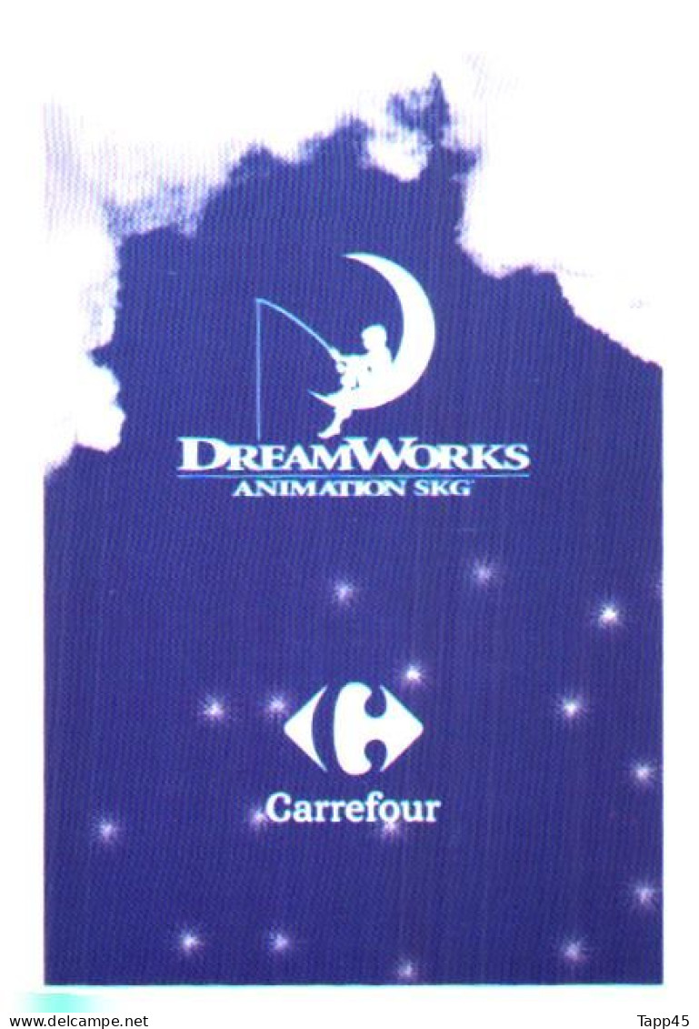 DreamWorks >Animation Skg > Carrefour > 10 cartes > Réf T v 13/2/11