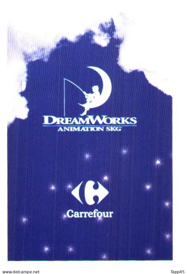 DreamWorks >Animation Skg > Carrefour > 10 cartes > Réf T v 13/2/11