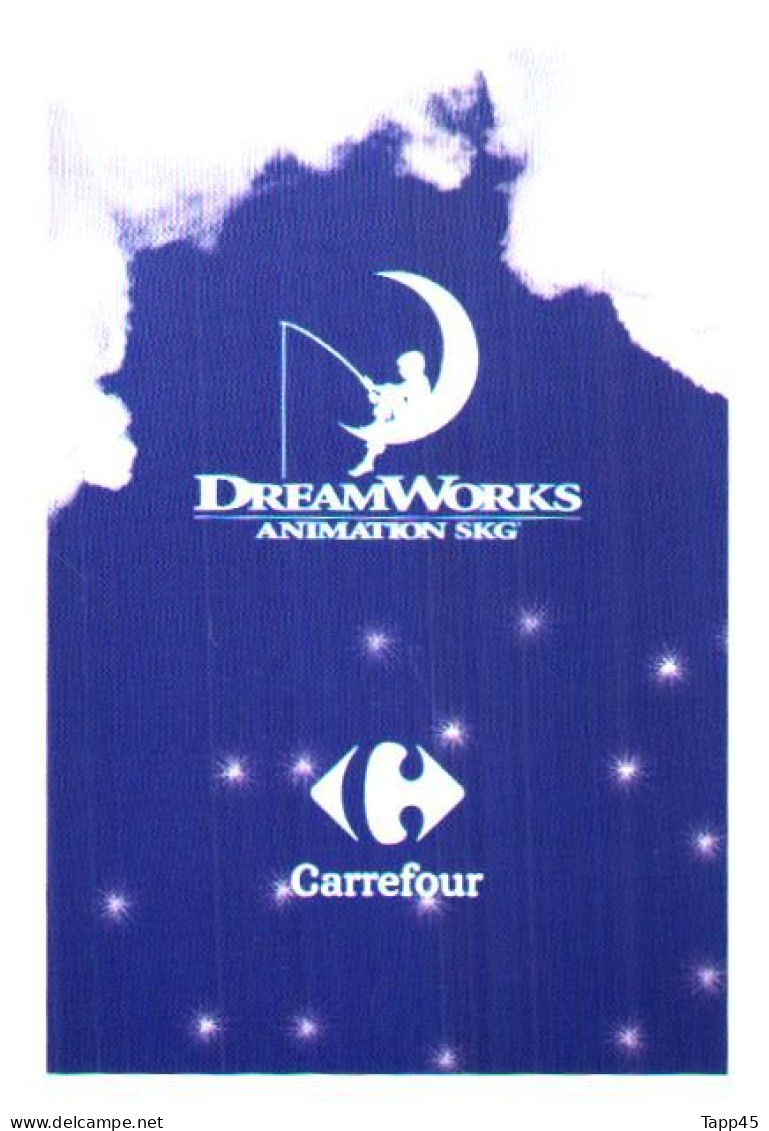 DreamWorks >Animation Skg > Carrefour > 10 cartes > Réf T v 13/12