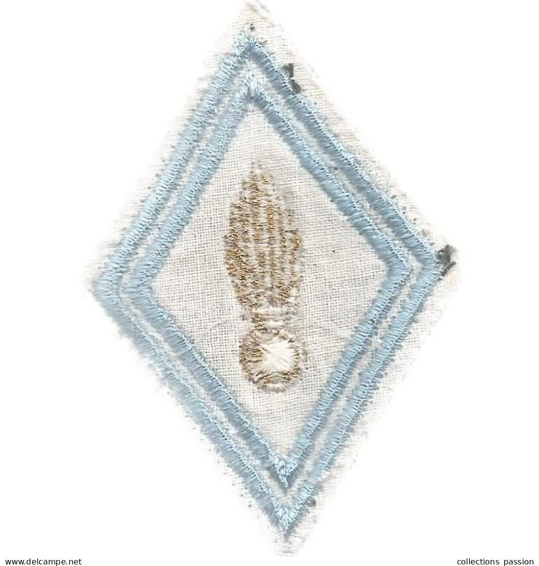 écusson Tissu, Insigne De Bras De L'école Nationale Des Sous Officiers, 2 Scans - Ecussons Tissu