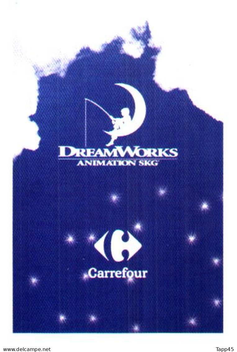 DreamWorks >Animation Skg > Carrefour > 10 cartes > Réf T v 13/3/13