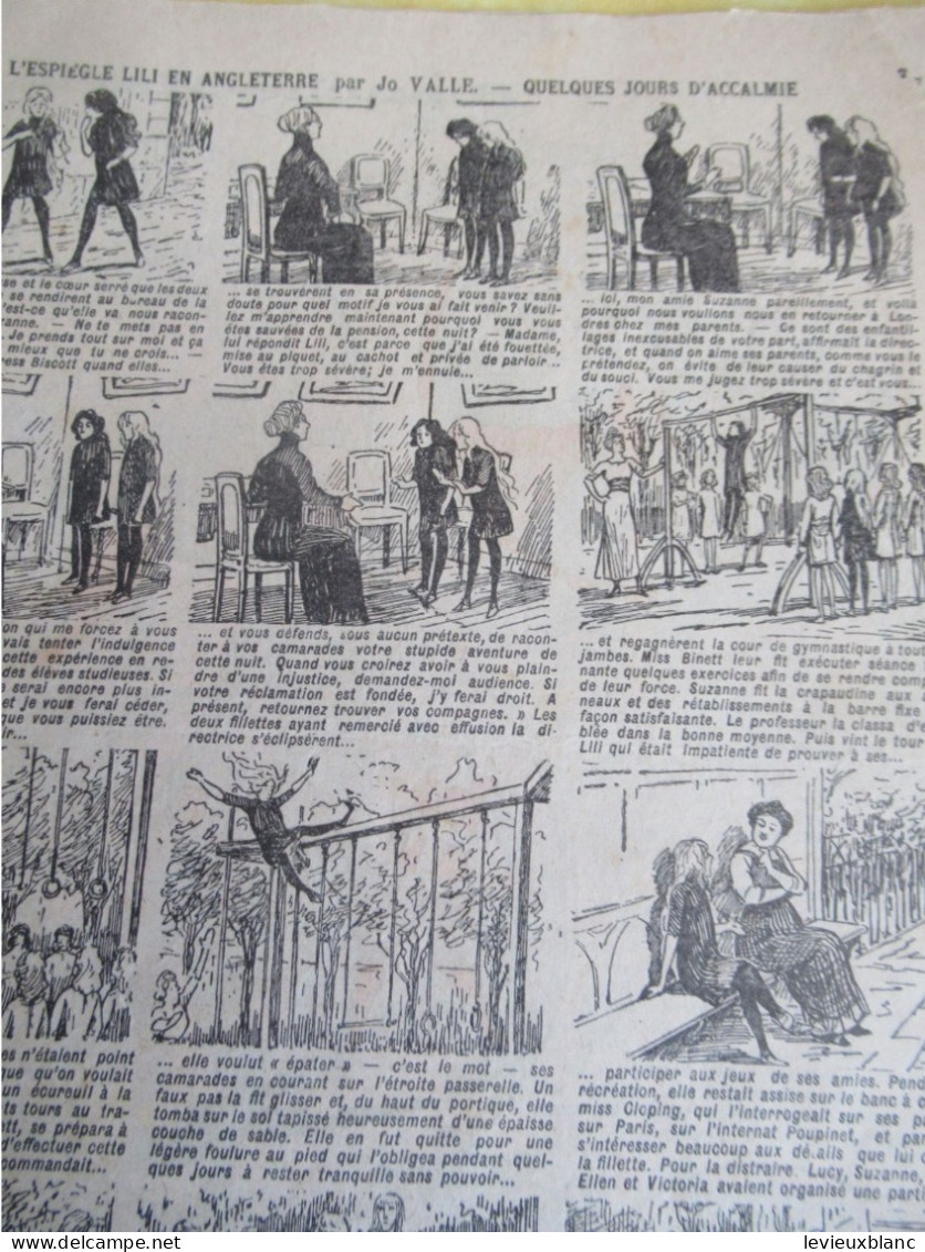 "Fillette" /Tous Les Jeudis Et Tous Les Dimanches /Publications OFFENSTADT /16 Pages / 6éme Année /N°345/1914      BD183 - Fillette