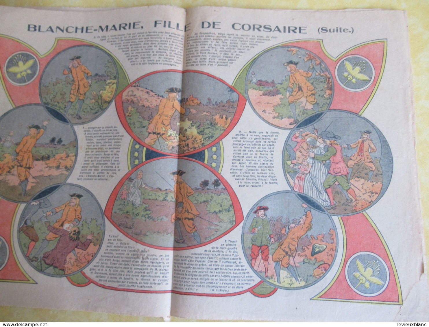"Fillette" /Tous les Jeudis et tous les Dimanches /Publications OFFENSTADT /16 Pages / 6éme année /N°345/1914      BD183