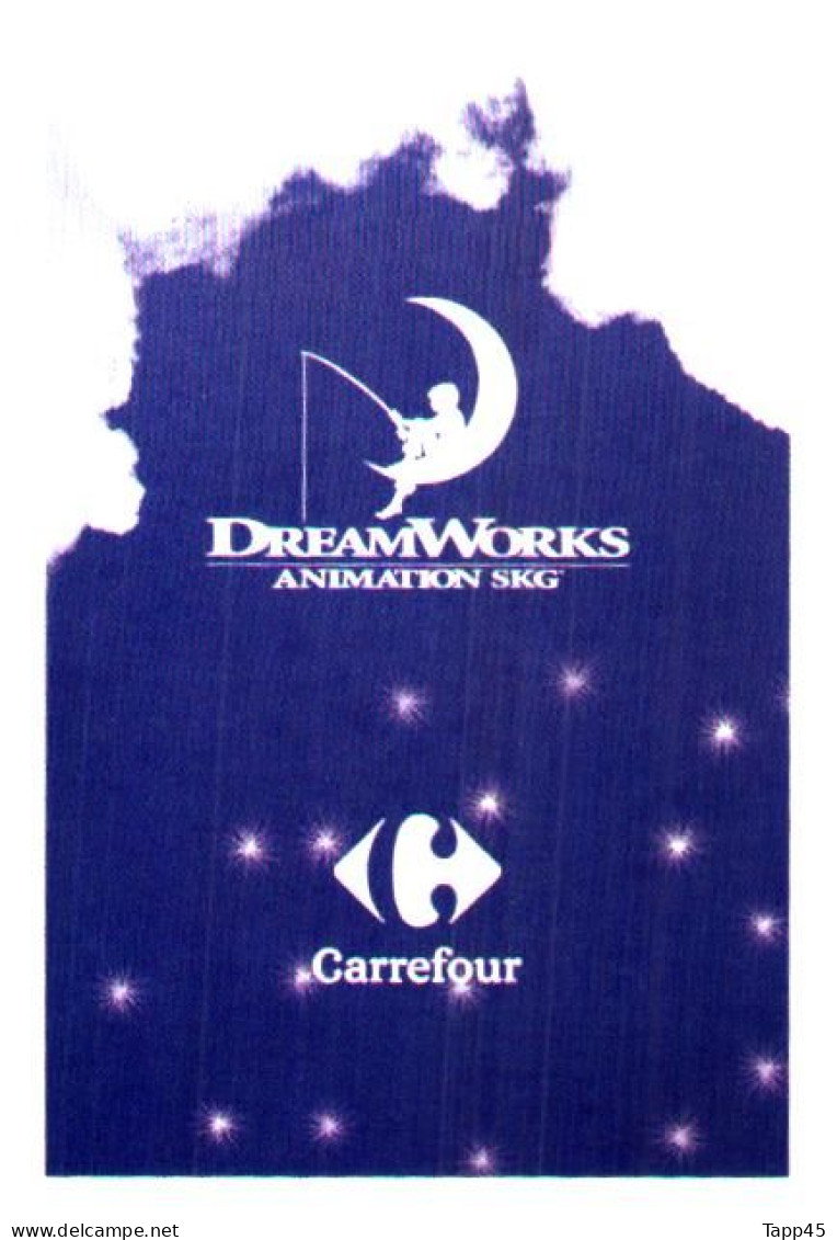 DreamWorks >Animation Skg > Carrefour > 10 cartes > Réf T v 13/3/14