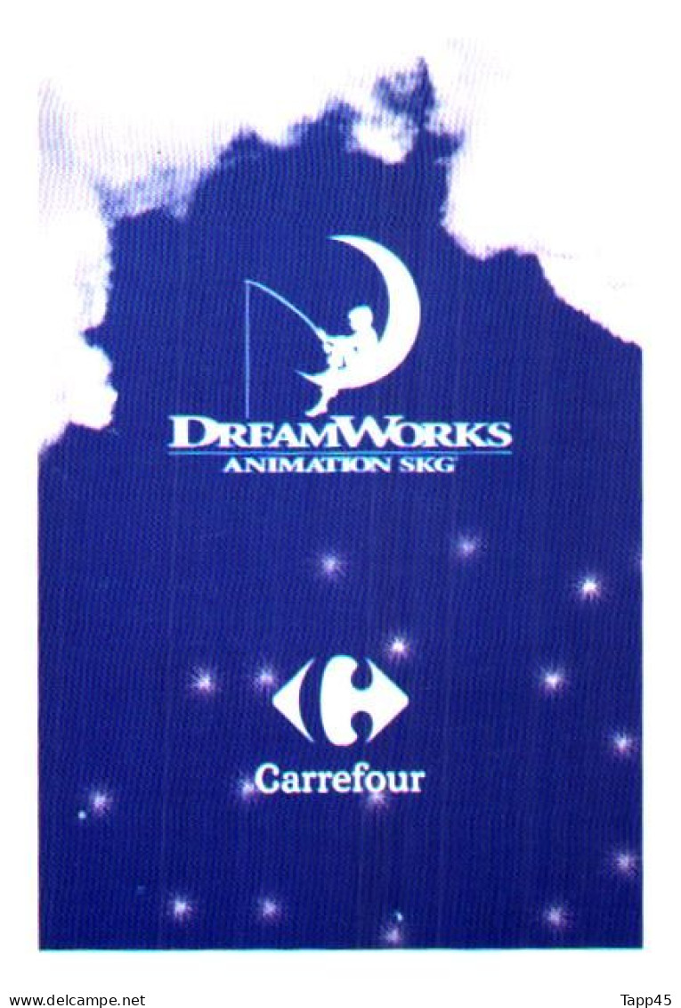 DreamWorks >Animation Skg > Carrefour > 10 cartes > Réf T v 13/3/14