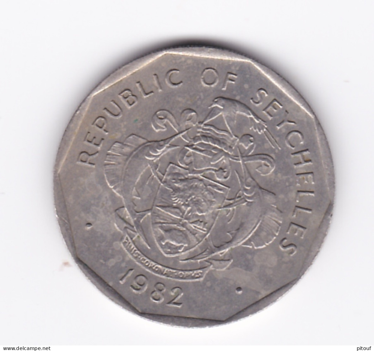 5 Rupees République Des Seychelles 1982 TTB - Seychellen