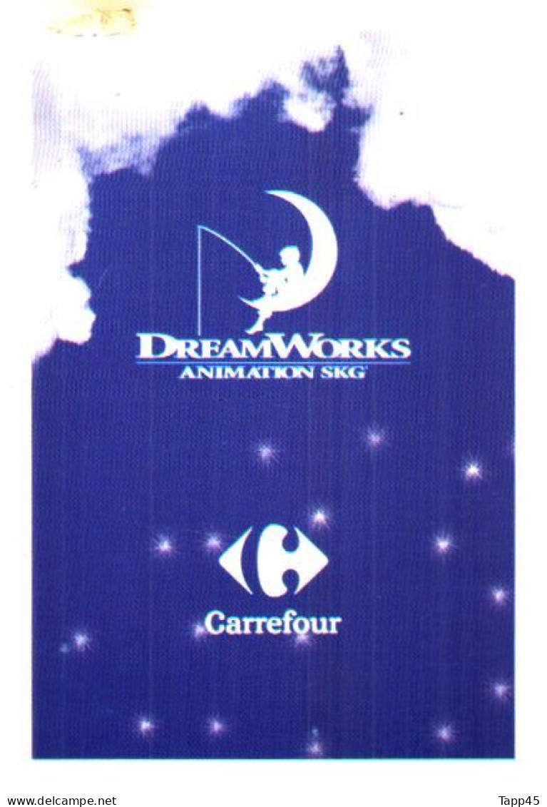 DreamWorks >Animation Skg > Carrefour > 10 cartes > Réf T v 13/3/15