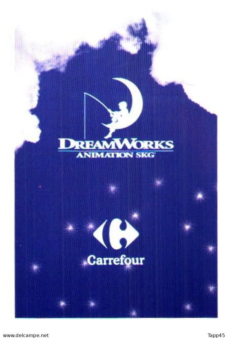 DreamWorks >Animation Skg > Carrefour > 10 cartes > Réf T v 13/3/15