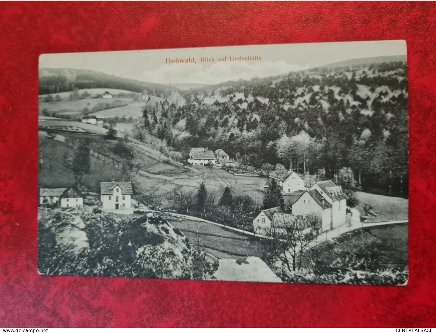 Carte LE HOHWALD BLICK AUF LINDENHUTTE - Ebersmunster