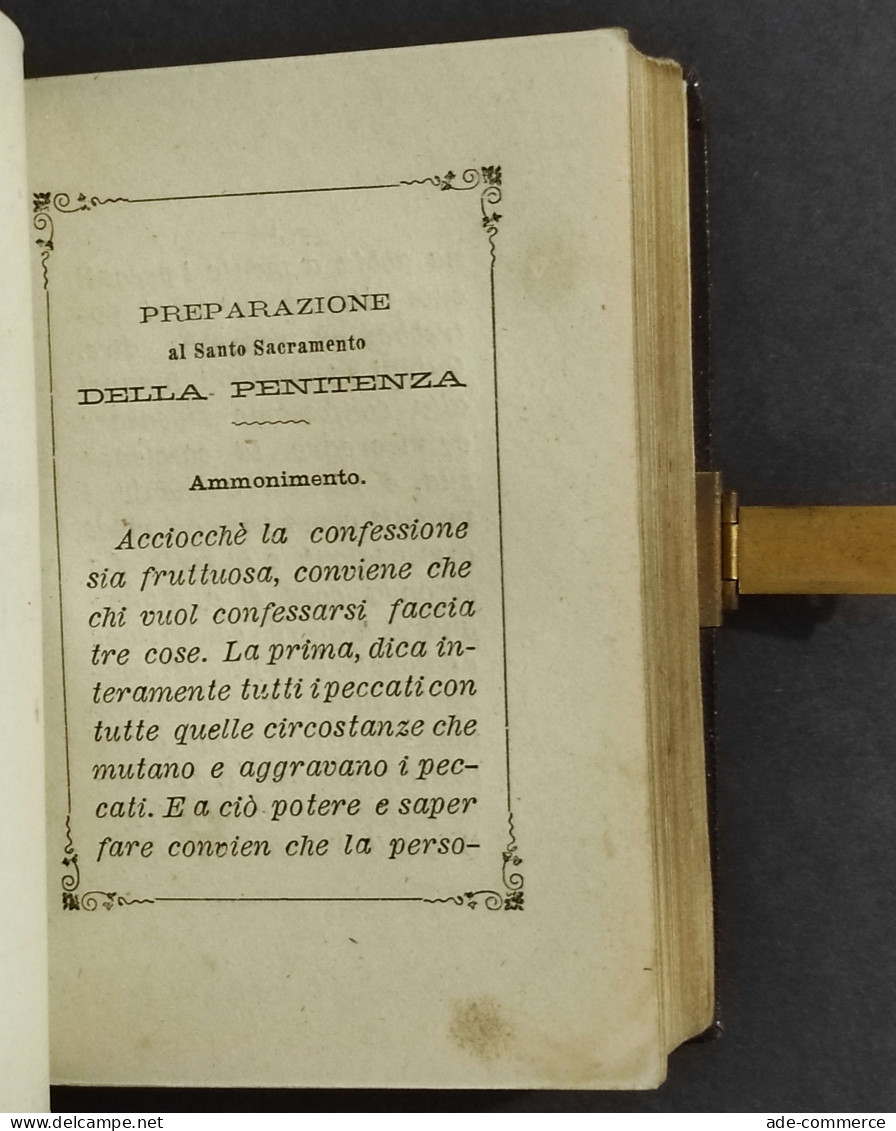 La Via Del Paradiso - P. E. D'Acqui - Ed. Clerc - 1876                                                                   - Libros Antiguos Y De Colección