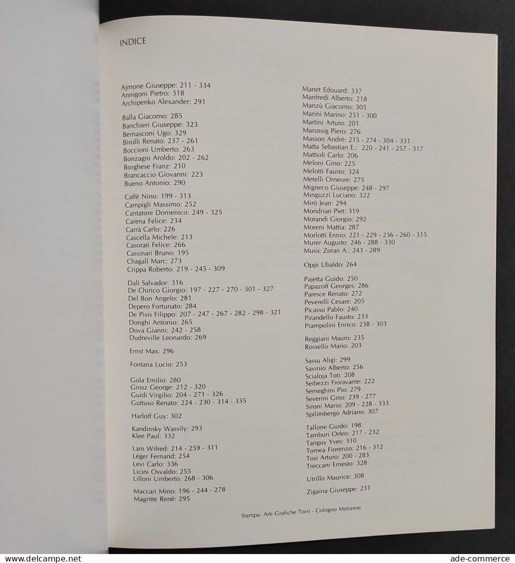 Nuova Brera Arte Contemporanea Per Una Collezione  90 - 31 Ott. 1989                                                     - Kunst, Antiek