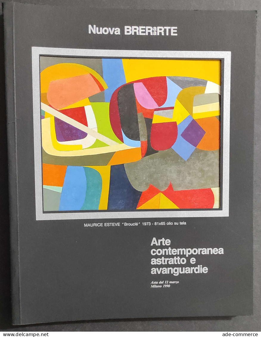 Nuova Brera Arte Contemporanea Astratto E Avanguardie 93 - 12 Mar 1990                                                   - Arte, Antigüedades