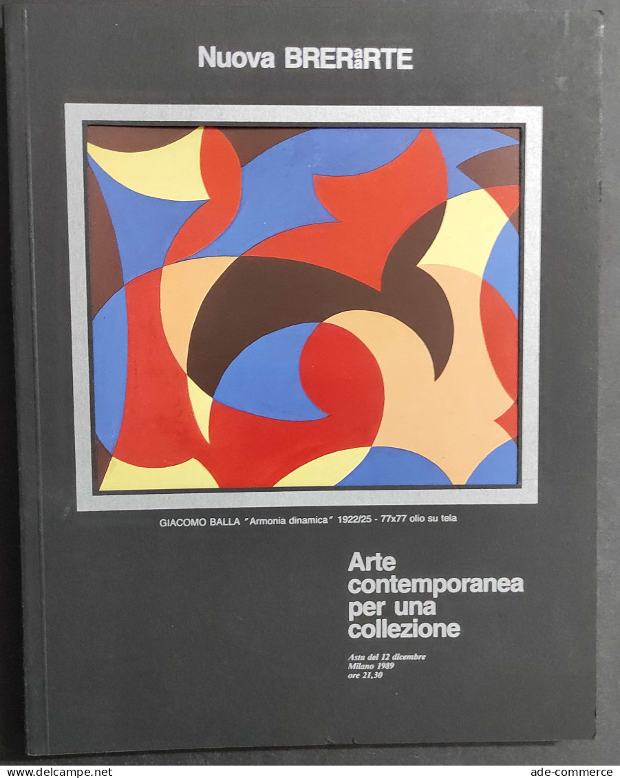 Nuova Brera Arte Contemporanea Per Una Collezione 92 - 12 Dic. 1989                                                      - Arte, Antigüedades