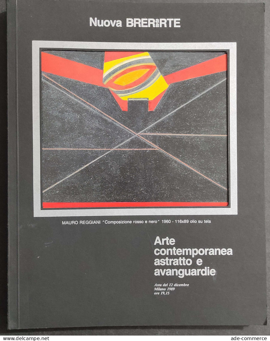 Nuova Brera Arte Contemporanea Astratto E Avanguardie 91 - 12 Dic. 1989                                                  - Arte, Antigüedades