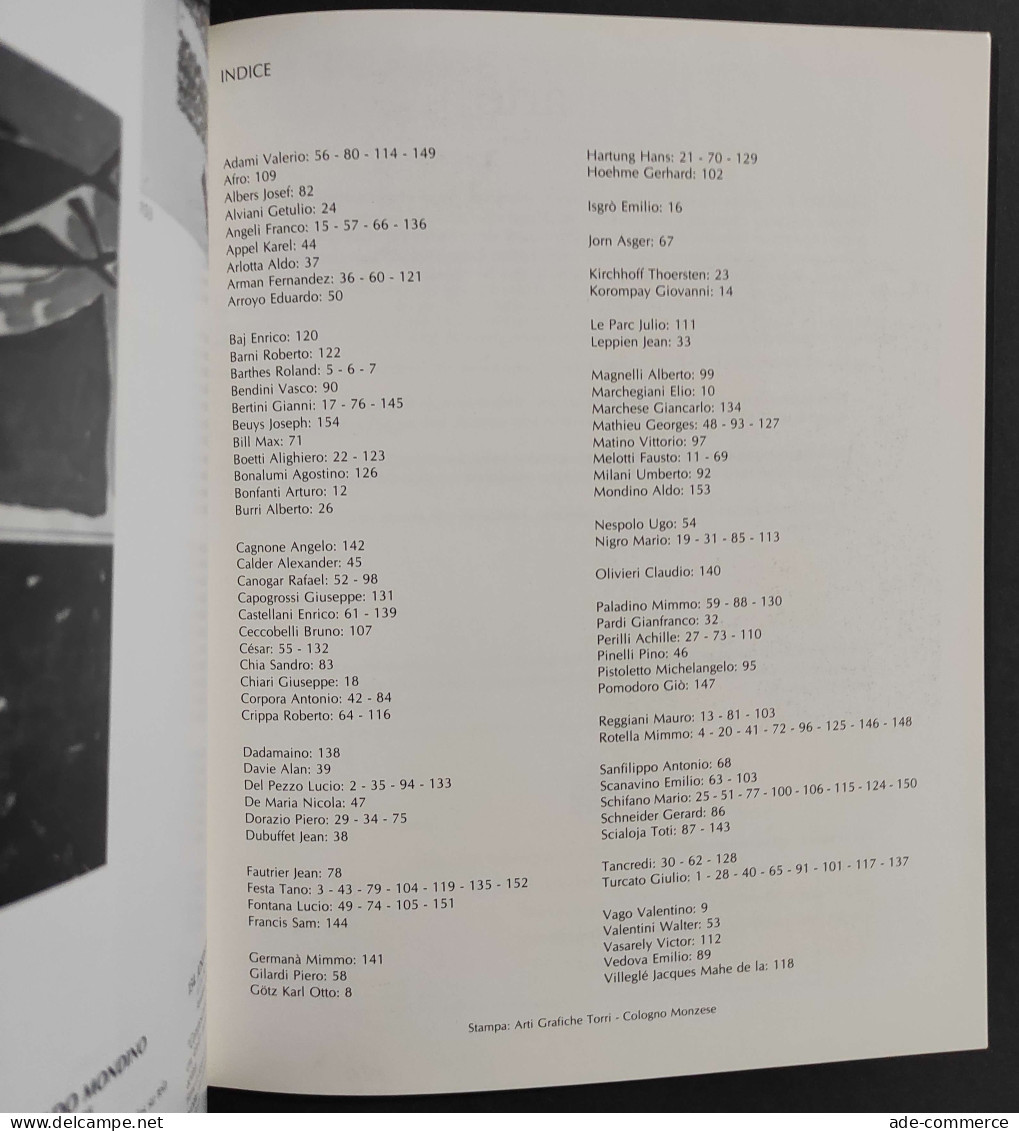 Nuova Brera Arte Contemporanea Astratto E Avanguardie 91 - 12 Dic. 1989                                                  - Arts, Antiquity