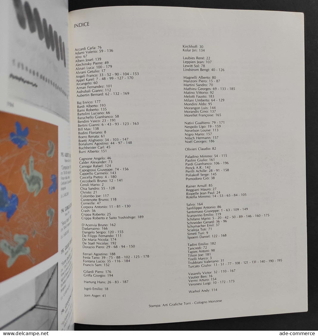 Nuova Brera Arte Contemporanea Astratto E Avanguardie 97 - 22 Ott. 1990                                                  - Arts, Antiquités