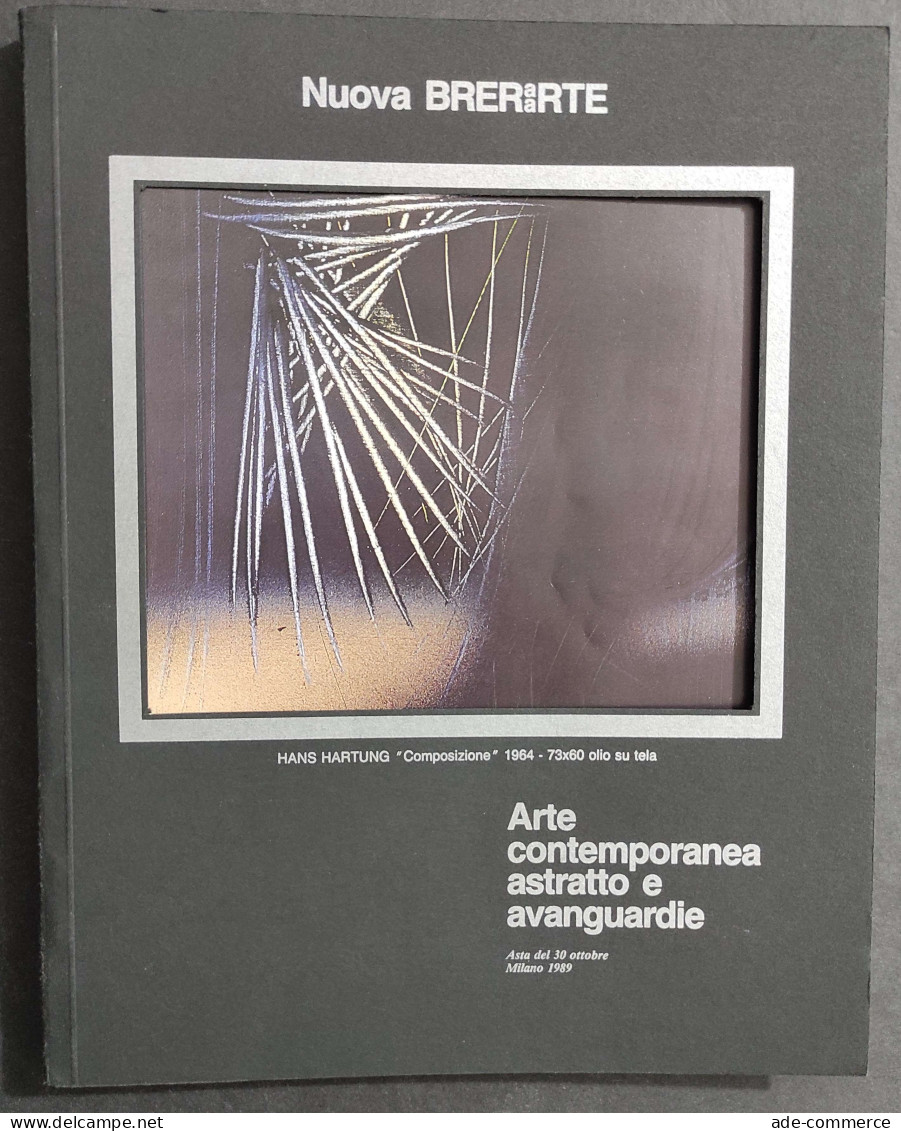 Nuova Brera Arte Contemporanea Astratto E Avanguardie - 30 Ott. 1989                                                     - Arte, Antigüedades