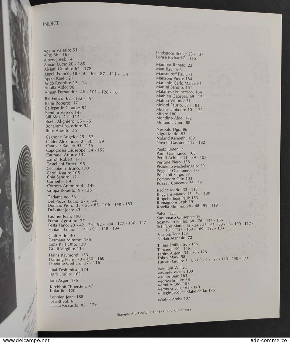 Nuova Brera Arte Contemporanea Astratto E Avanguardie - 30 Ott. 1989                                                     - Kunst, Antiquitäten