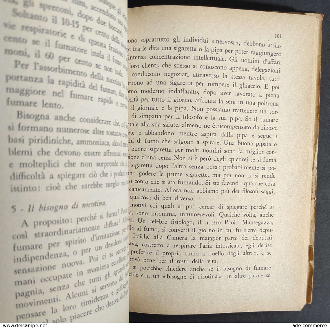 Tabacco E Caffè - (Vivere Sani E Facile) - U. Di Aichelburg - Ed. Dopolavoro - 1957                                     - Geneeskunde, Psychologie