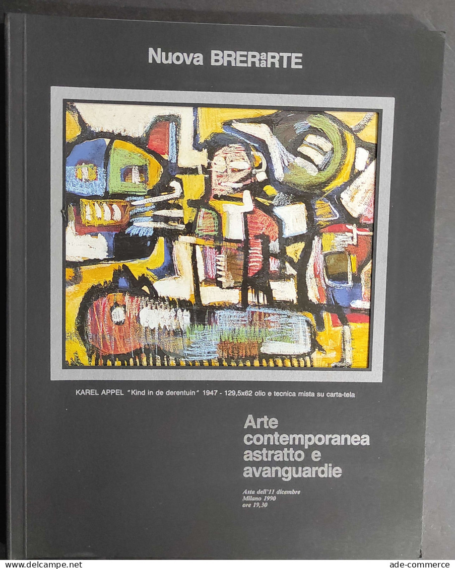 Nuova Brera Arte Contemporanea Astratto E Avanguardie - 11 Dic. 1990                                                     - Arts, Antiquity