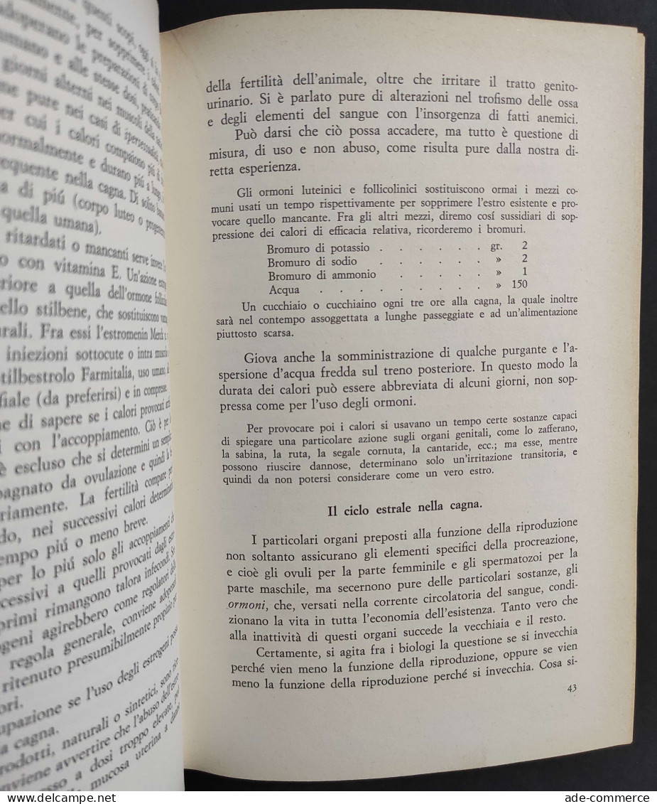 Il Mio Cane - P. A. Pesce - Ed. Fune - 1963                                                                              - Gezelschapsdieren