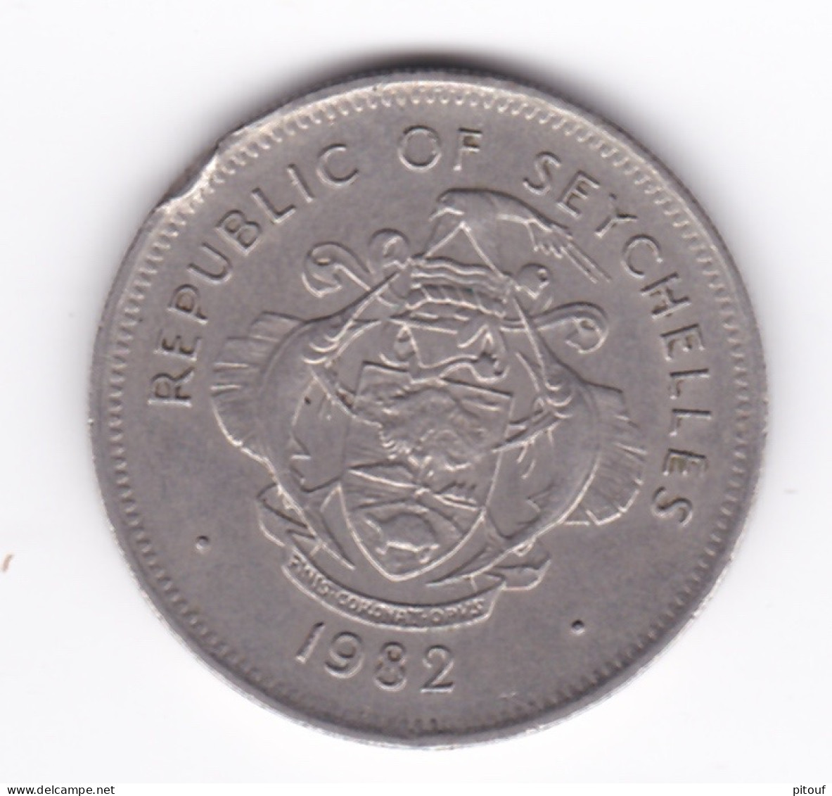 1 Rupee République Des Seychelles 1982 - Seychellen