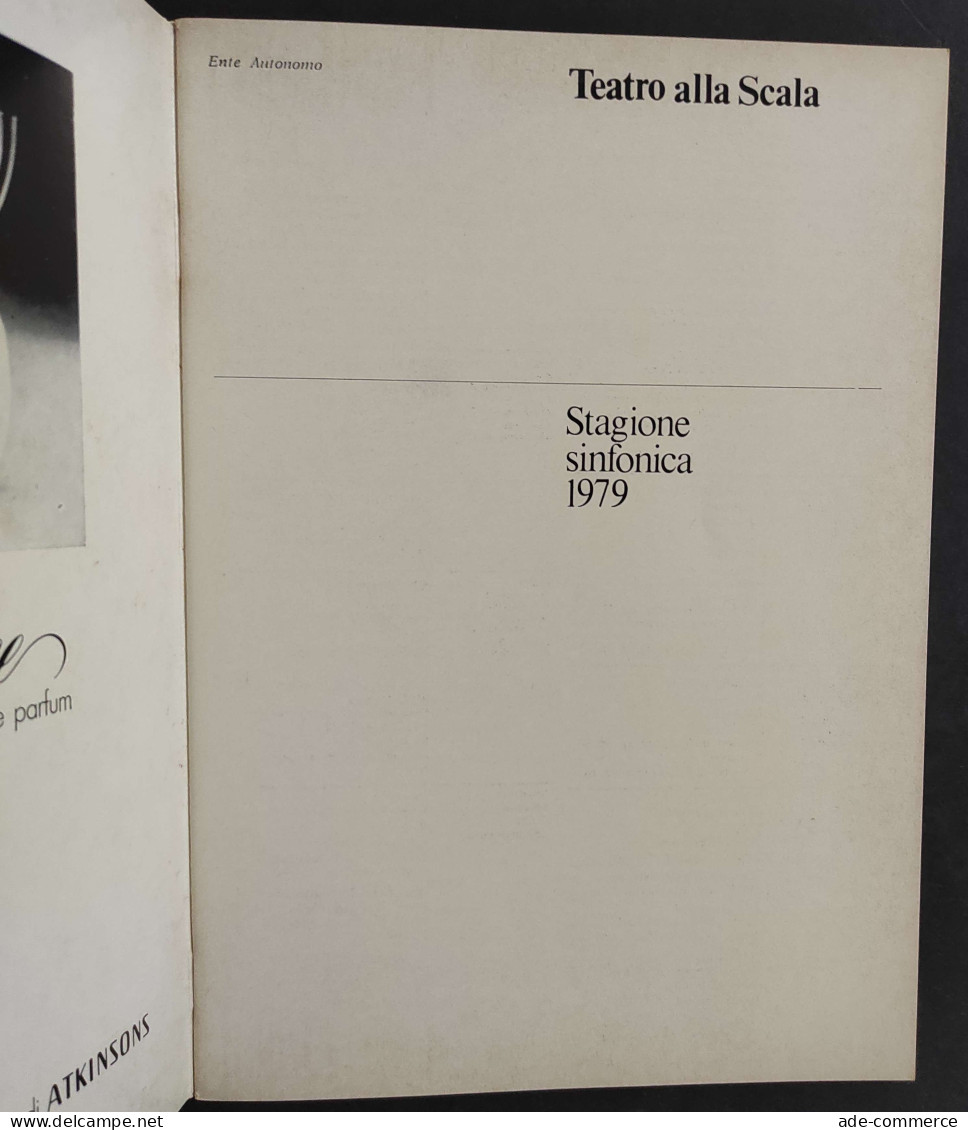 Teatro Alla Scala Stagione Sinfonica 1979 - 6° Concerto                                                                 - Film En Muziek