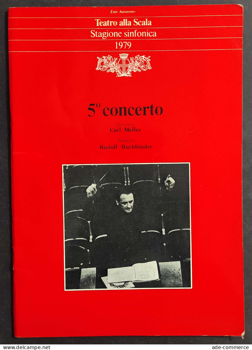 Teatro Alla Scala Stagione Sinfonica 1979 - 5° Concerto                                                                 - Cinema & Music